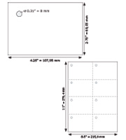 Product# 9260-US-white Tag Size: 2.75" x 4.25"